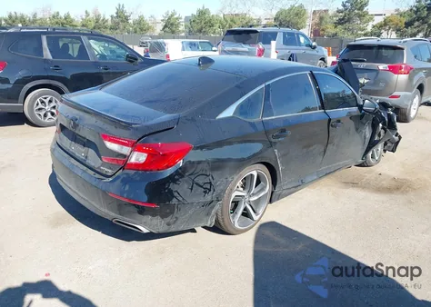 2021 Honda Accord Sport from USA, damaged, VIN 1HGCV1F32MA066864